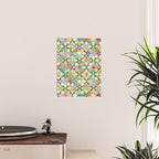 Gilded Moroccan Mosaic Tiles Poster Gallery Image 2