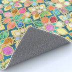 Gilded Moroccan Mosaic Tiles Rug Gallery Image 4