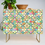 Gilded Moroccan Mosaic Tiles Credenza Gallery Image 1