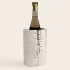 Lacrosse Stick Patent - Lacrosse Player Art - Antique Wine Chiller Gallery Image 2