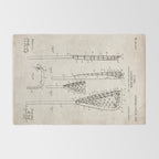 Lacrosse Stick Patent - Lacrosse Player Art - Antique Rug Gallery Image 2