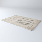 Lacrosse Stick Patent - Lacrosse Player Art - Antique Rug Gallery Image 3