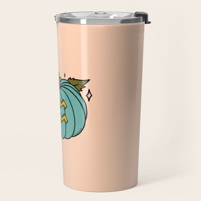 Aquarius Pumpkin Travel Mug Gallery Image 2