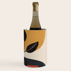 Modern Abstract Minimal Shapes Branches Art 6 Wine Chiller Gallery Image 3