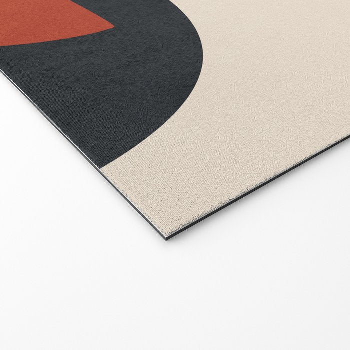 Modern Abstract Minimal Shapes Branches Art 6 Welcome Mat Gallery Image 2