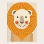 Lion, Animal Portrait Poster Gallery Image 4