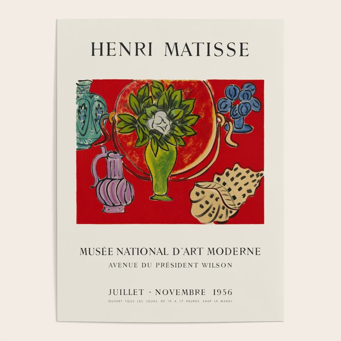 Henri Matisse Vintage Art Exhibition Poster, 1956 Poster Gallery Image 4
