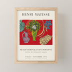 Henri Matisse Vintage Art Exhibition Poster, 1956 Mini Art Print Gallery Image 1