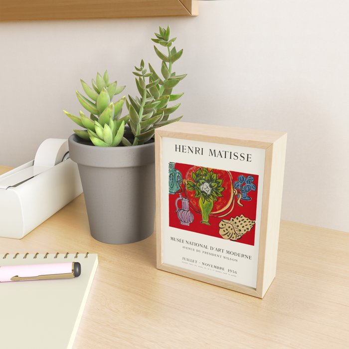 Henri Matisse Vintage Art Exhibition Poster, 1956 Mini Art Print Gallery Image 2