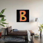 Rainbow B Wood Wall Art Gallery Image 2