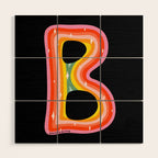 Rainbow B Wood Wall Art Gallery Image 1