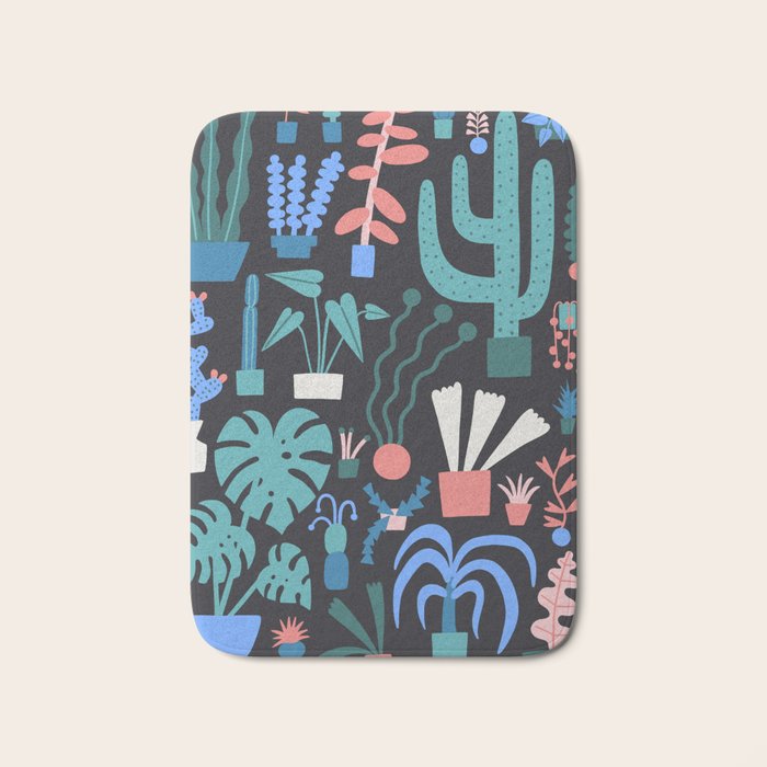 Plant Parent Paradise Bath Mat Gallery Image 1