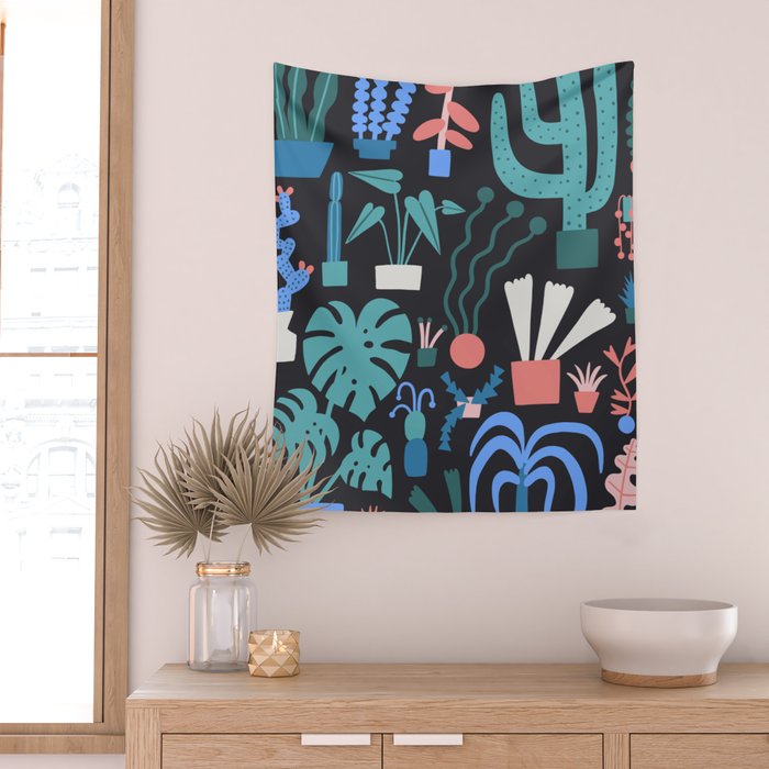 Plant Parent Paradise Wall Tapestry Gallery Image 2