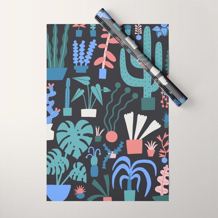 Plant Parent Paradise Wrapping Paper Gallery Image 1