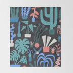 Plant Parent Paradise Throw Blanket Gallery Image 2