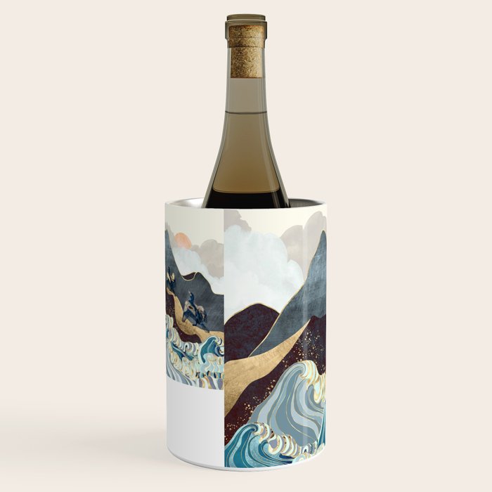 Metallic Waves Wine Chiller Gallery Image 2