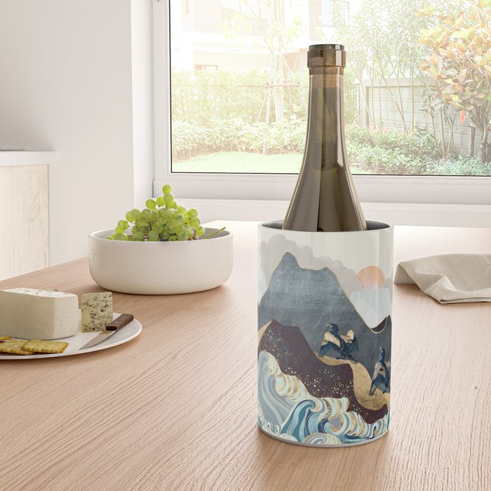 Metallic Waves Wine Chiller Gallery Image 4