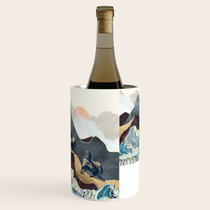 Metallic Waves Wine Chiller Gallery Image 3