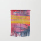 Color Play - abstract watercolor acrylic painting Wall Hanging Gallery Image 1