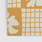 Vintage floral checkered box pattern  Poster Gallery Image 3