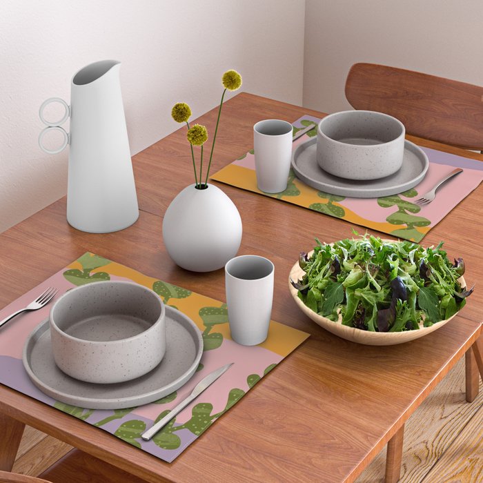 Summer Evening Mountains Placemat Gallery Image 2