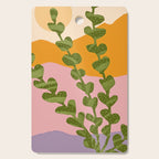 Summer Evening Mountains Cutting Board Gallery Image 1
