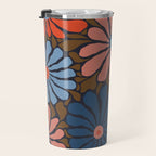 Lazy Florals #4 Travel Mug Gallery Image 3