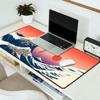 The Great Wave of Sloth Desk Mat Gallery Image 2