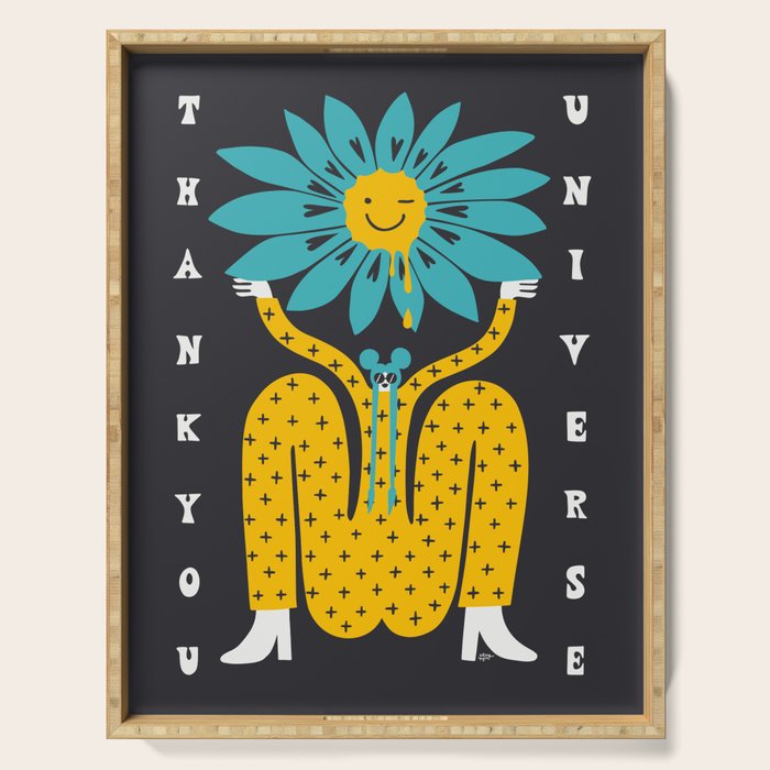 Thank You Universe Serving Tray Gallery Image 1