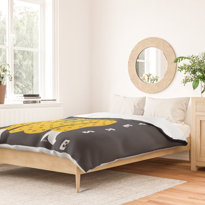 Thank You Universe Duvet Cover Gallery Image 2