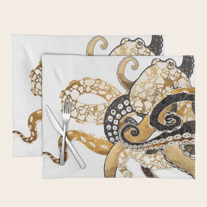 Metallic Octopus Placemat Gallery Image 1