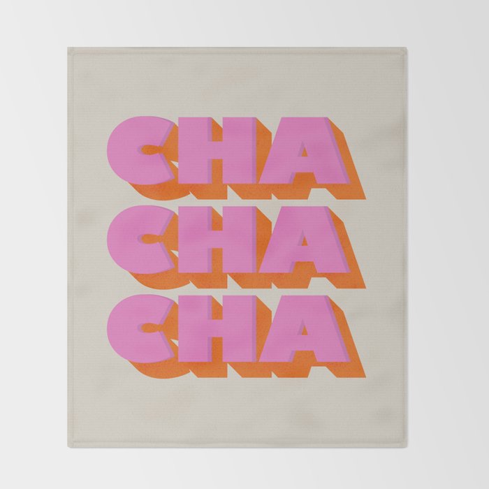 Cha Cha Cha Throw Blanket Gallery Image 2