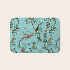 Monkey World Aqua Bath Mat Gallery Image 1