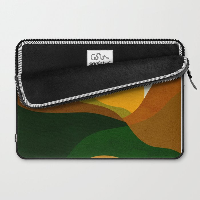 Abstraction_NEW_SUN_LANDSCAPE_SPRING_Minimalism_001B Laptop Sleeve Gallery Image 2