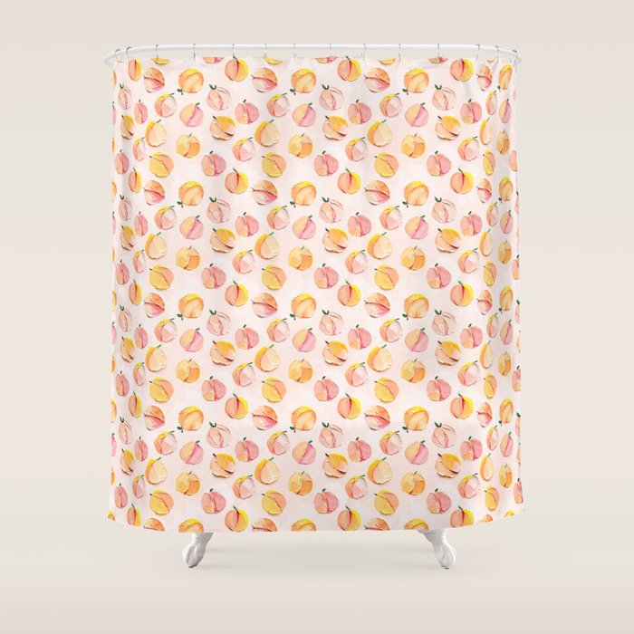 Peaches and Cream 13 Shower Curtain Gallery Image 1