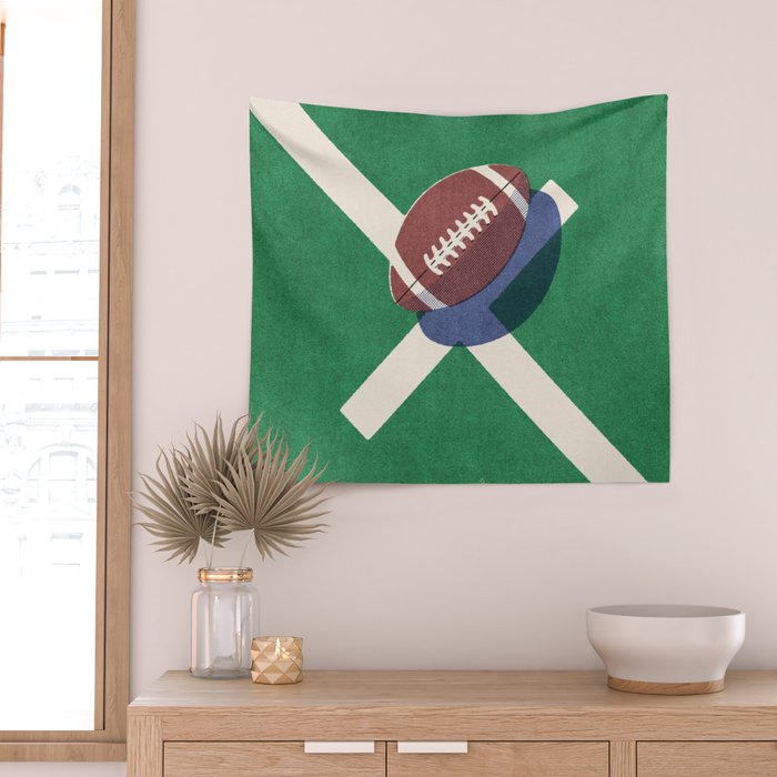 BALLS / American Football I Wall Tapestry Gallery Image 2