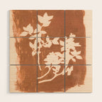 botanical reminiscences 1 cinnamon Wood Wall Art Gallery Image 1