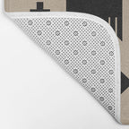 Southwestern Eagle and Arrow Pattern 125 Bath Mat Gallery Image 2