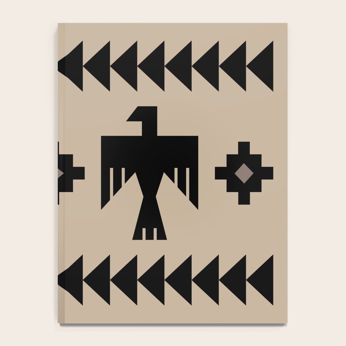 Southwestern Eagle and Arrow Pattern 125 Notebook Gallery Image 4