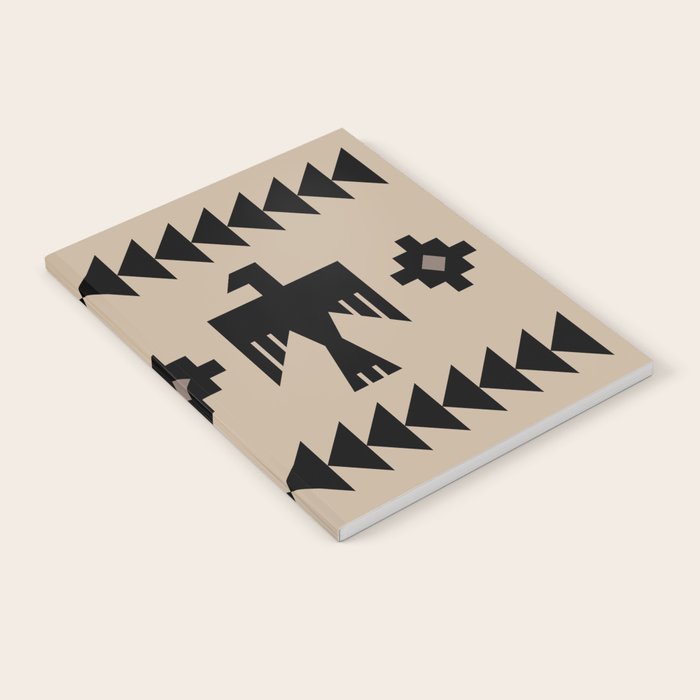 Southwestern Eagle and Arrow Pattern 125 Notebook Gallery Image 1