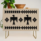Southwestern Eagle and Arrow Pattern 125 Credenza Gallery Image 1