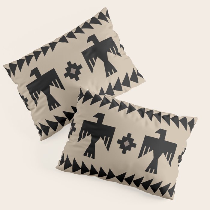 Southwestern Eagle and Arrow Pattern 125 Pillow Sham Gallery Image 3
