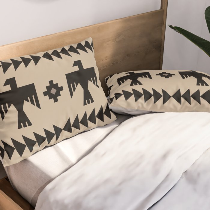 Southwestern Eagle and Arrow Pattern 125 Pillow Sham Gallery Image 2