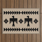 Southwestern Eagle and Arrow Pattern 125 Outdoor Rug Gallery Image 1