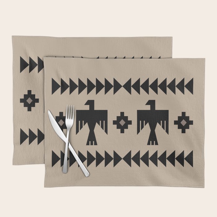 Southwestern Eagle and Arrow Pattern 125 Placemat Gallery Image 1