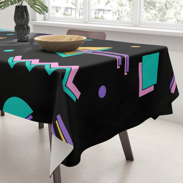 Memphis pattern 105 - 80s / 90s Retro Tablecloth Gallery Image 3