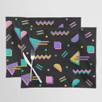 Memphis pattern 105 - 80s / 90s Retro Placemat Gallery Image 1