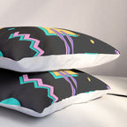 Memphis pattern 105 - 80s / 90s Retro Pillow Sham Gallery Image 3