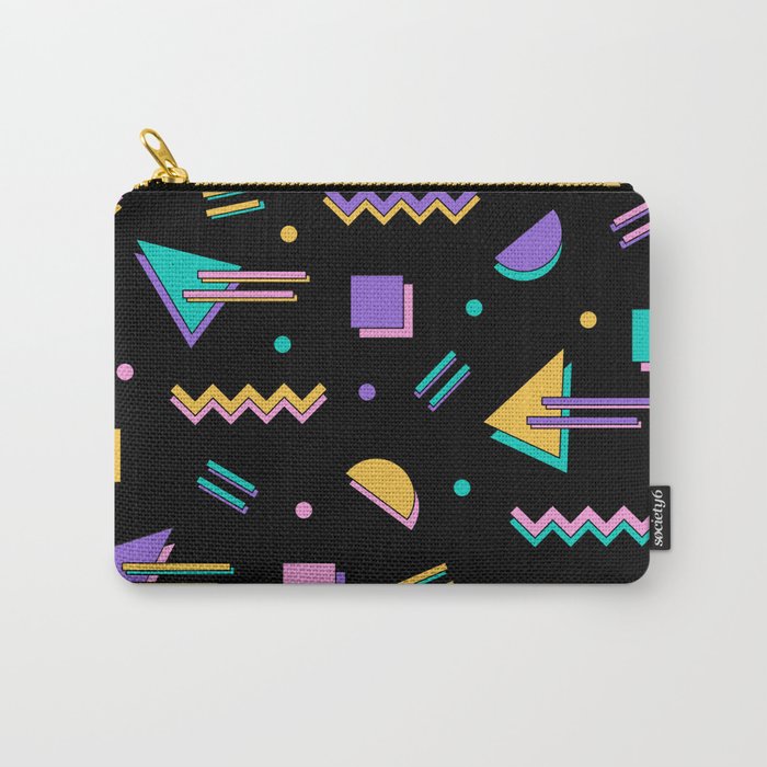 Memphis pattern 105 - 80s / 90s Retro Carry All Pouch Gallery Image 1