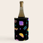 Memphis pattern 105 - 80s / 90s Retro Wine Chiller Gallery Image 1
